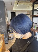 【ブルー】×【シルバー】