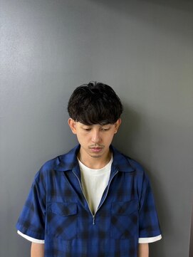 グリーディーフォックス 三軒茶屋(GreedyFOX) 波巻き/マッシュパーマ/ウルフ/ハイライト<理容室>三軒茶屋