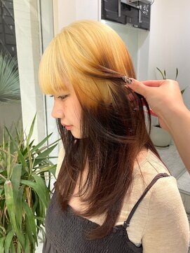 タイドヘアー 高槻2号店(TIDE HAIR) 【デザインカラー】ルーツカラー