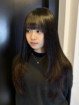 ヘアリゾート粋 ウナム 新宿東口店(enam) 縮毛矯正/ロングレイヤー/髪質改善/艶髪