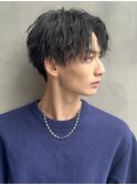 【aRietta岩渕】前下がりセンターパート×ルーズツイスパイラル
