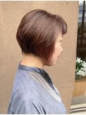 大人ショートボブ