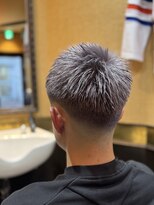 ヒロギンザバーバーショップ 大宮店(HIRO GINZA BARBER SHOP)&nbsp;テーパーフェードスパイキーショート/大宮/フェードカット
