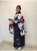 ハーフアップ