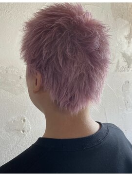 フレーム へアアンドトリートメント 天王寺北口店(FRAME) レディーススパイキーショート