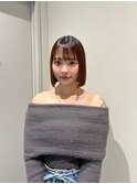 【hinana】切りっぱなしボブ