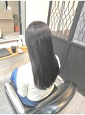 アイロンストレート　ロングヘア