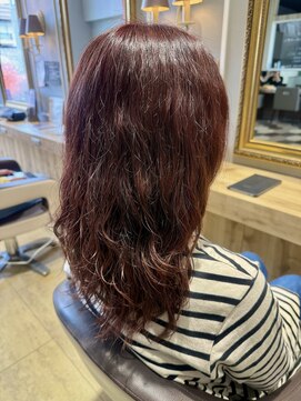 アクイール(ACCUEILLIR) ピンクブラウンハイライト