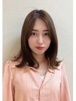 ヘアーアンジュ(Hair Ange)&nbsp;ナチュラル外はねボブ☆20代☆30代☆40代☆50代☆志木美容室