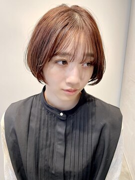 ソト 銀座(soto.) ハイライトカラー/くびれヘア/レイヤーパーマ/ミニボブ[銀座]