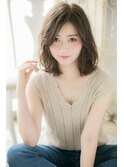 *CUORE松戸*…黒髪がセクシー♪くせ毛風セミディa