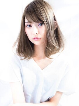 ルーヴル 西宮北口(Louvre) ボブ・ミディアム・グレーベージュ・ベージュ・髪質改善