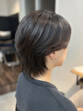 シーフ 千葉(Cyf) センターパートウルフ/メンズウルフ/ウルフカット