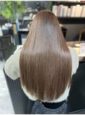 艶髪サラサラ縮毛矯正　ロング