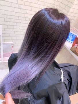 プログレス フレスポ富沢店(PROGRESS) 『purple gradation』デザインカラー×グラデーション