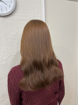 アジールヘア 北千住駅西口店(agir hair) オレンジカラー/kitasenju