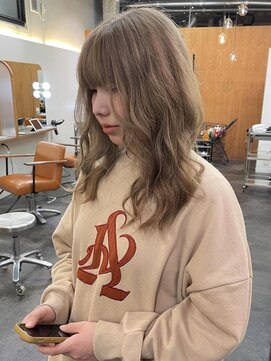 ニール 名古屋 伏見 丸の内(NEELU) 【NEELU_anzu】ミルクティーベージュ