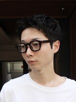 トッド(tod)&nbsp;ニュアンスパーマフェザーパーマスパイキーショートメンズパーマ