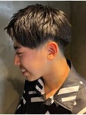 メンズショート ビジネス 30代 ツーブロック フェード 【札幌】