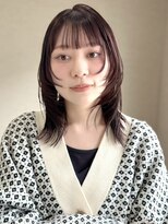 トナリ(tonari)&nbsp;ラベンダーべージュ 顔周りレイヤー 似合わせ【鹿児島中央駅】