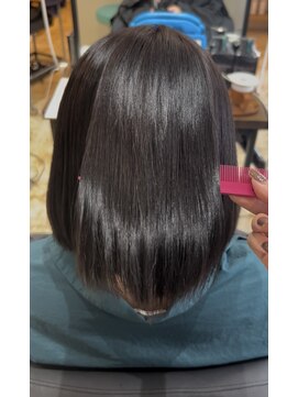 髪質改善ストレート