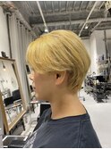 【30代・40代・50代】似合わせショートブリーチカラー