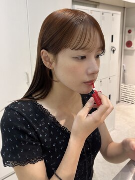 ＋ハイトーンブリーチミルクティーカラーホワイトベージュカラー