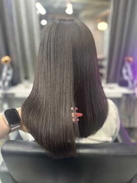 透明感たっぷりラベンダーグレージュ♪♪