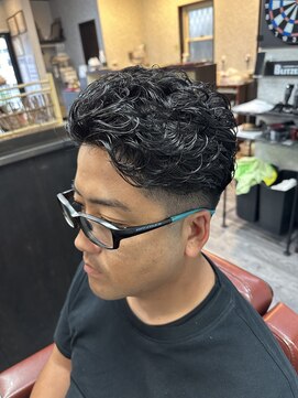 髪処田島屋 バックパーマ