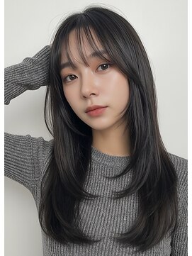 ブレス(BRACE) ★20代30代40代グレーベージュ／レイヤーカット／顔回りレイヤー