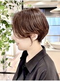 大人ショートボブ