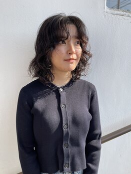 レゴリスヘアークリエイティブブランド(Regolith hair creative brand)の写真/旬のボブ×レイヤーパーマで今っぽく。朝のセットが驚くほど楽に、理想の「垢抜けゆるふわ」シルエットへ♪