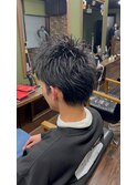 ショート【メンズパーマ/メンズメッシュ/メッシュパーマ】