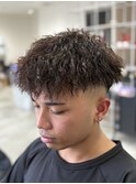 短髪に大人気！パイルツイストパーマ