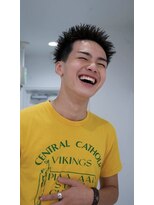 アストラ(ASTRA)&nbsp;MEN’S HAIR/サーフカール/刈り上げセンターパート