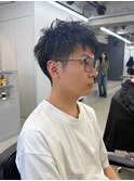 メンズカット アップバング メンズ 新宿 emi