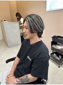 センターパート/メンズハイライト/メンズカット/宇都宮