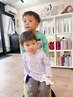 学割U24 【6歳未満】親子でご来店の6歳以下 未就学児のお子様カット ¥3000