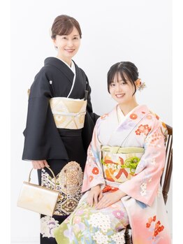 ムクプラス(mucu plus)の写真/結婚式、お呼ばれ、パーティーなど特別な日はお着物で出席!苦しくないプロの着付けで上品・キレイに◎