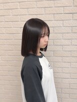 プロデュース 陽光台店(Produce)&nbsp;思わず触れたくなる、ナチュラルなツヤボブ