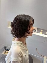 ログ(log)&nbsp;似合わせカット　髪質改善カラー　パーマ　艶髪　ナチュラル