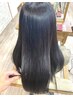 【自然な仕上がり】ナチュラル縮毛矯正＋カット+クイックTR￥15400