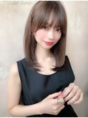 【Lond robin】伊藤ガク 20代30代/小顔/ストレート/前髪