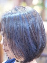 ティーラック(T:Luck)&nbsp;クールショート×ブルーメッシュ[下北沢/髪質改善/縮毛矯正]