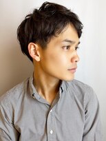 【morio 原宿】スーツに似合う髪型　パーマヘア　マッシュ
