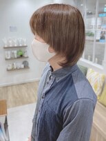 モリオフロムロンドン 松戸店(Morio from London)&nbsp;【松戸 岩口】細かめハイライト韓国マッシュウルフ