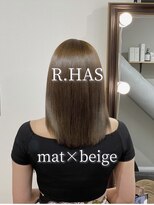 アールサロンギンザ(Rr SALON GINZA) R.HAS髪質改善treatment×color