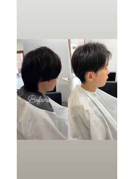 ザワン(The one) カットBefore After