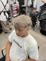 ヘアスタジオワン 藤沢店(HAIR STUDIO ONE)&nbsp;ブラウンミルクティースパイラルパーマ