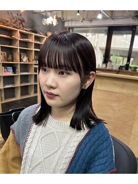 ルーシーバイパム 恵比寿(Lucy by PAM.) ミディアムボブ